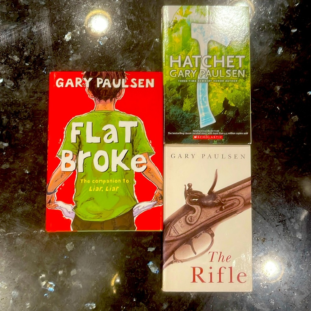 3 Gary Paulsen Books